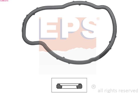 EPS 1.890.573 - Blīve, Termostats www.autospares.lv