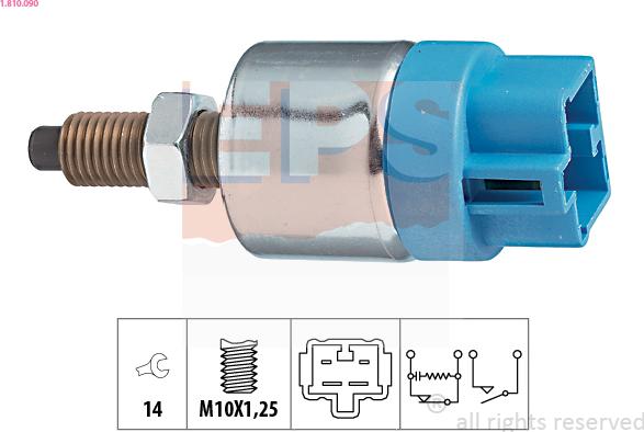 EPS 1.810.090 - Bremžu signāla slēdzis www.autospares.lv