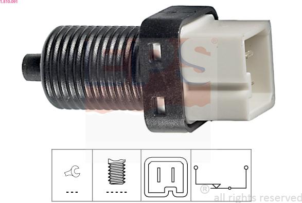 EPS 1.810.091 - Bremžu signāla slēdzis www.autospares.lv