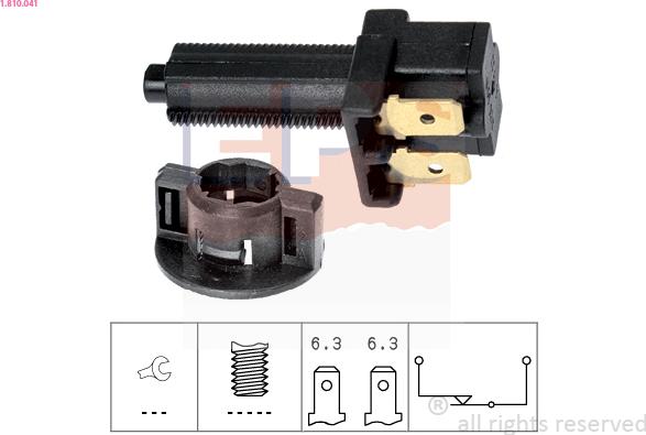 EPS 1.810.041 - Bremžu signāla slēdzis www.autospares.lv