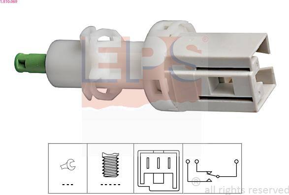 EPS 1.810.069 - Bremžu signāla slēdzis www.autospares.lv