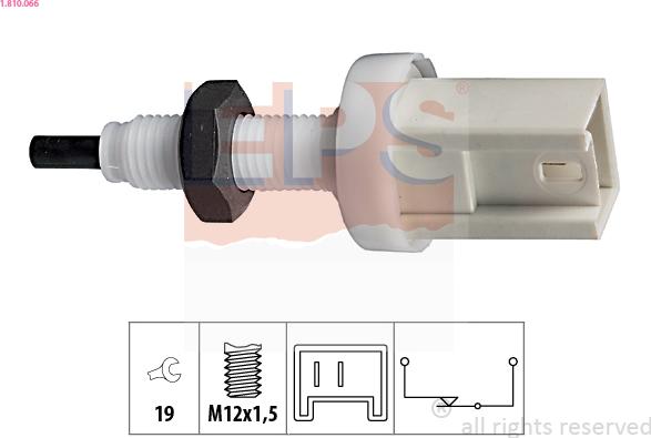 EPS 1.810.066 - Bremžu signāla slēdzis www.autospares.lv