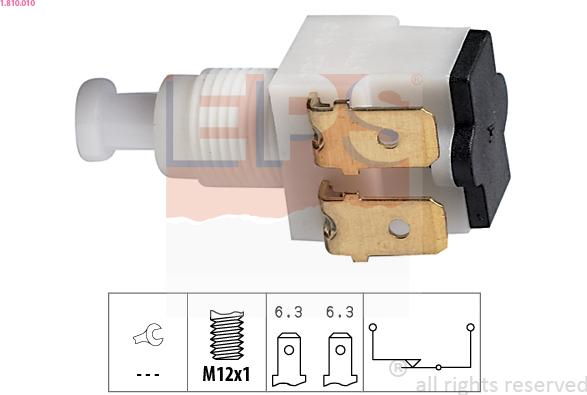 EPS 1.810.010 - Bremžu signāla slēdzis www.autospares.lv