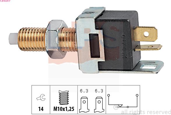 EPS 1.810.017 - Bremžu signāla slēdzis autospares.lv