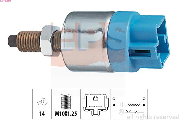 EPS 1.810.089 - Bremžu signāla slēdzis www.autospares.lv