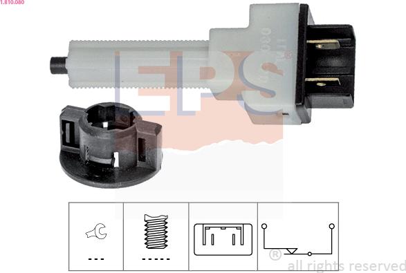 EPS 1.810.080 - Bremžu signāla slēdzis www.autospares.lv