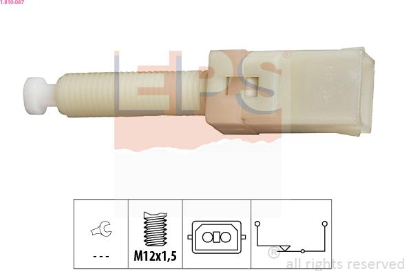 EPS 1.810.087 - Bremžu signāla slēdzis autospares.lv