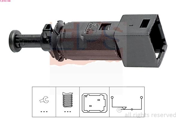 EPS 1.810.148 - Bremžu signāla slēdzis www.autospares.lv