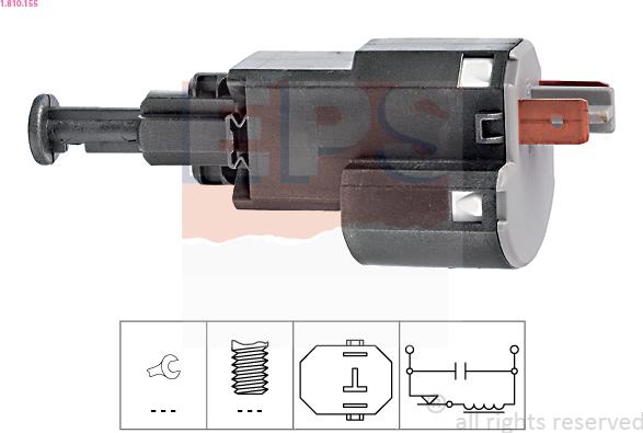 EPS 1.810.155 - Bremžu signāla slēdzis www.autospares.lv