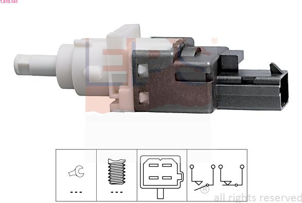 EPS 1.810.161 - Bremžu signāla slēdzis www.autospares.lv