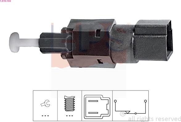 EPS 1.810.104 - Bremžu signāla slēdzis www.autospares.lv