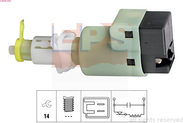 EPS 1.810.107 - Bremžu signāla slēdzis www.autospares.lv