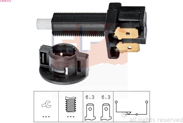 EPS 1.810.112 - Bremžu signāla slēdzis autospares.lv