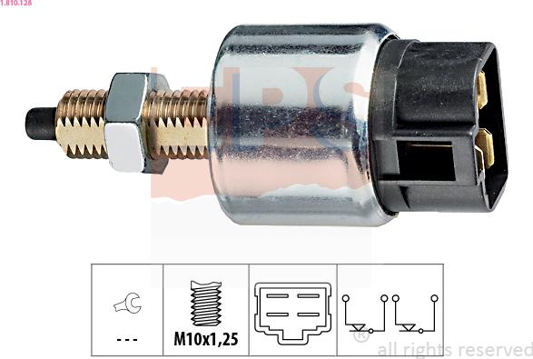 EPS 1.810.128 - Bremžu signāla slēdzis www.autospares.lv