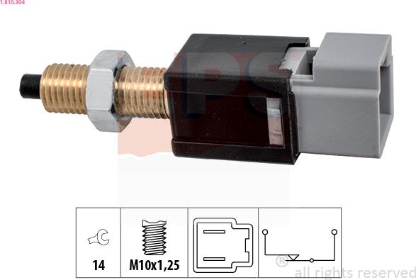 EPS 1.810.304 - Bremžu signāla slēdzis www.autospares.lv