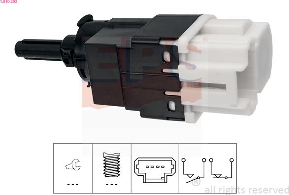 EPS 1.810.292 - Bremžu signāla slēdzis www.autospares.lv