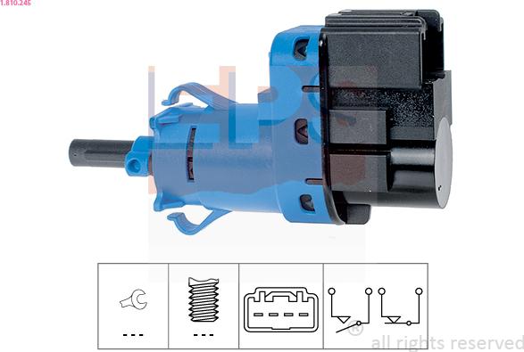 EPS 1.810.245 - Bremžu signāla slēdzis autospares.lv