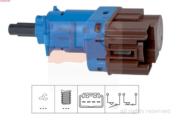 EPS 1.810.247 - Bremžu signāla slēdzis autospares.lv