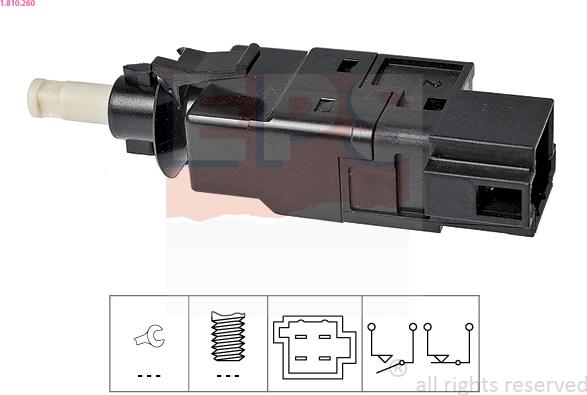 EPS 1.810.260 - Bremžu signāla slēdzis www.autospares.lv