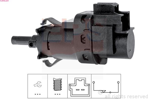 EPS 1.810.231 - Bremžu signāla slēdzis autospares.lv