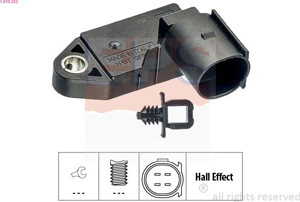 EPS 1.810.232 - Brake Light Switch / Clutch www.autospares.lv