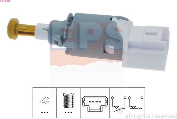 EPS 1.810.225 - Bremžu signāla slēdzis www.autospares.lv