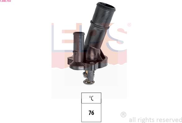 EPS 1.880.750 - Termostats, Dzesēšanas šķidrums www.autospares.lv