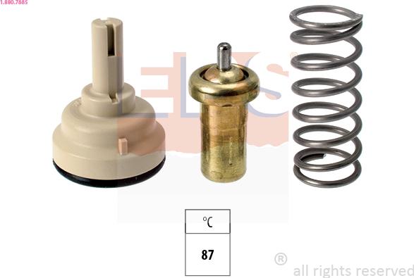 EPS 1.880.788S - Termostats, Dzesēšanas šķidrums www.autospares.lv