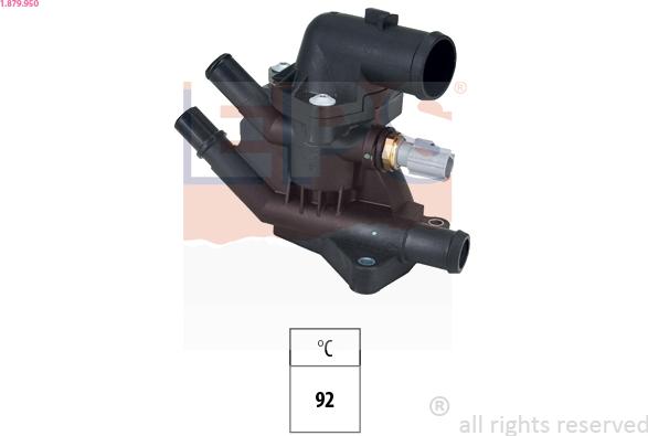 EPS 1.879.950 - Termostats, Dzesēšanas šķidrums www.autospares.lv