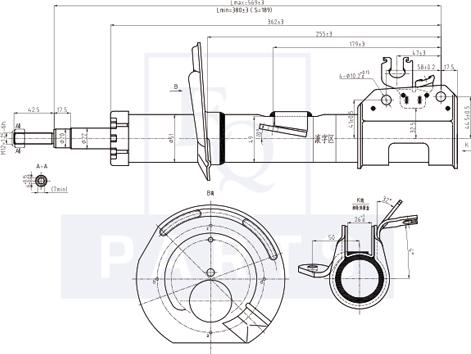 Equal Quality AM10107 - Amortizators autospares.lv