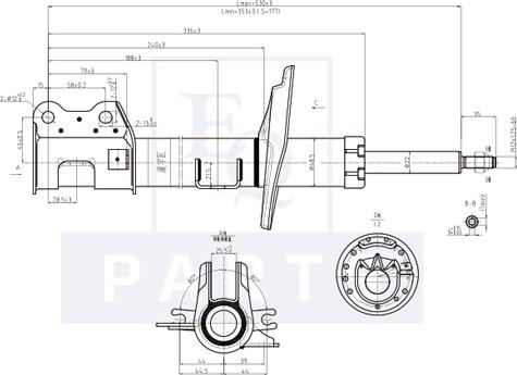 Equal Quality AM10112 - Амортизатор www.autospares.lv