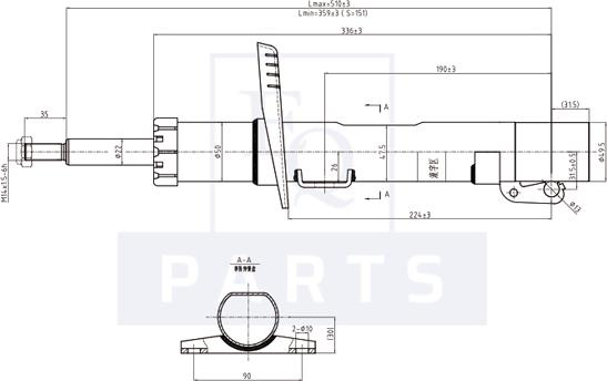 Equal Quality AM10136 - Amortizators www.autospares.lv