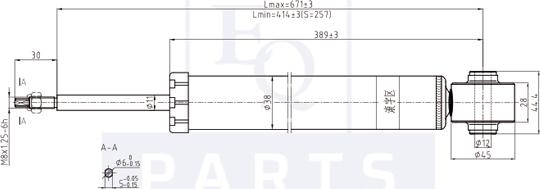 Equal Quality AM20165 - Amortizators autospares.lv