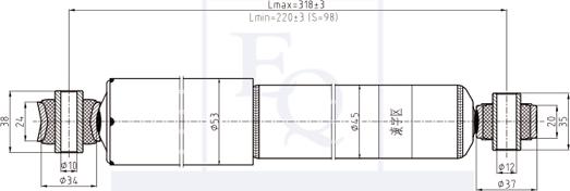 Equal Quality AM20119 - Амортизатор www.autospares.lv