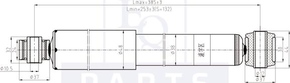 Equal Quality AM20126 - Amortizators www.autospares.lv