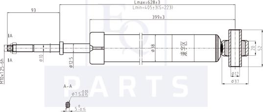 Equal Quality AM20121 - Amortizators www.autospares.lv