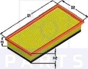 Equal Quality FA3176 - Air Filter, engine www.autospares.lv