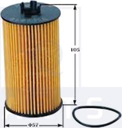 Equal Quality FO6026 - Eļļas filtrs www.autospares.lv