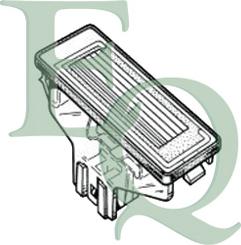 Equal Quality FT0014 - Numurzīmes apgaismojuma lukturis www.autospares.lv