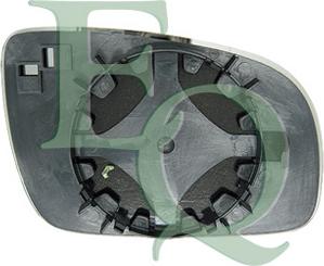 Equal Quality RS01091 - Spoguļstikls, Ārējais atpakaļskata spogulis www.autospares.lv