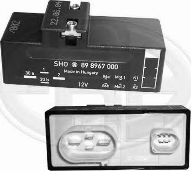 ERA 661065 - Vadības bloks, Elektroventilators (Motora dzesēšana) www.autospares.lv