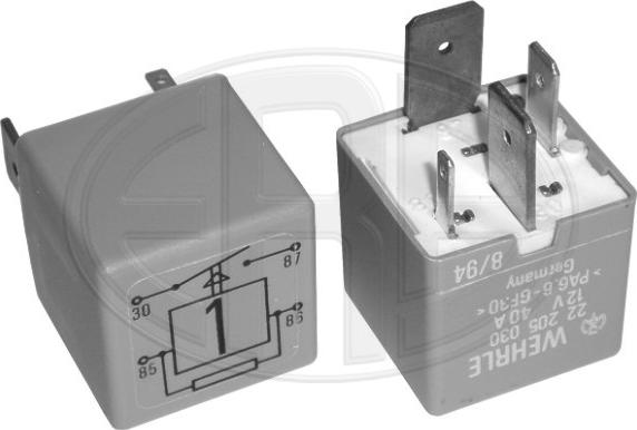 ERA 661119 - Relay, intake manifold heating www.autospares.lv