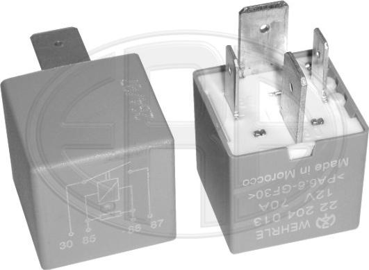 ERA 661116 - Relejs, Darba strāva autospares.lv