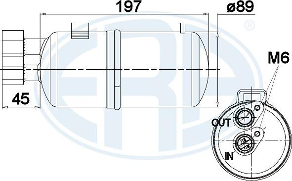 ERA 668006 - Sausinātājs, Kondicionieris www.autospares.lv