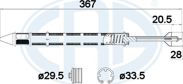 ERA 668013 - Sausinātājs, Kondicionieris www.autospares.lv