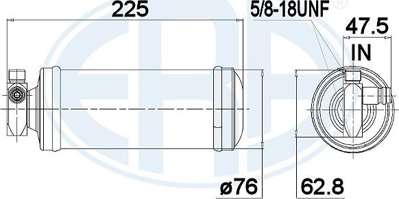 ERA 668029 - Sausinātājs, Kondicionieris www.autospares.lv