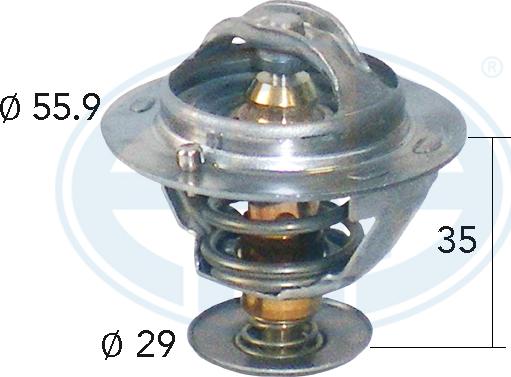 ERA 350120 - Coolant thermostat / housing www.autospares.lv