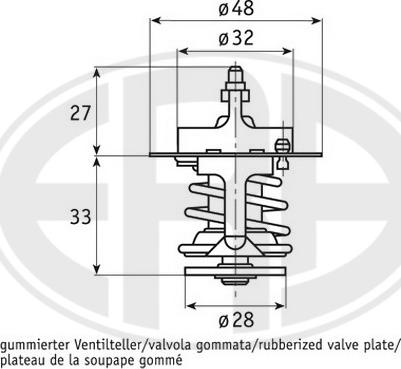 ERA 350294 - Termostats, Dzesēšanas šķidrums www.autospares.lv