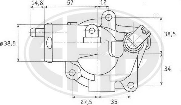 ERA 350259 - Termostats, Dzesēšanas šķidrums www.autospares.lv