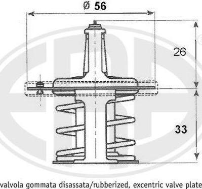 ERA 350280A - Termostats, Dzesēšanas šķidrums www.autospares.lv